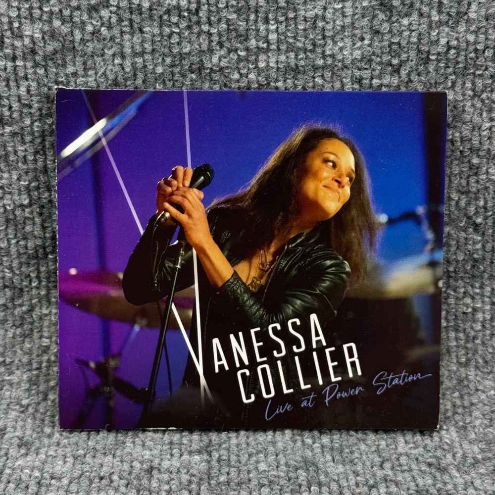 Vanessa Collier Live at Power Station CD 2022 Blues Soul Saxophone Album